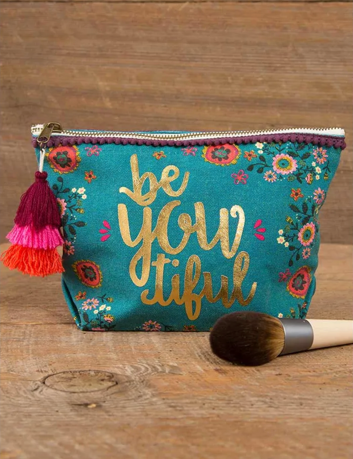 Be-you-tiful Canvas Pouch